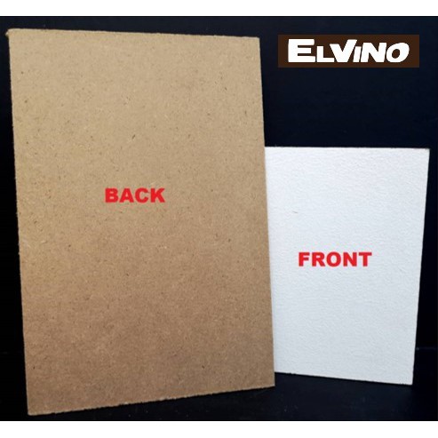 LINO BOARD MDF เคลือบขาว (A5, A4, A3, 30cmx30cm)