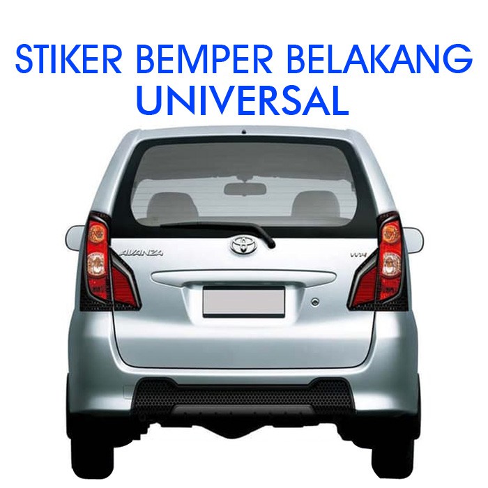 Agya Ayla Avanza Sigra ด้านหลัง GT1 สติ๊กเกอร์กันชนรถยนต์