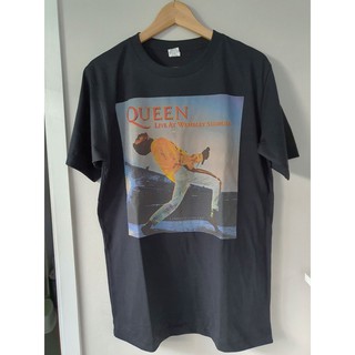 คอตต้อนคอกลมQueen Freddie Mercury เสื้อยืด T- shirtS-5XL