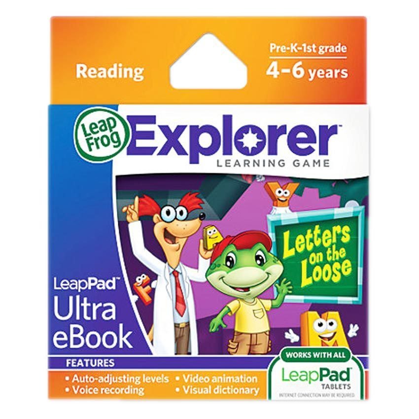 Leapfrog LeapPad Ultra eBook ซอฟต์แวร์การเรียนรู้ - ตัวอักษรบนหลวม