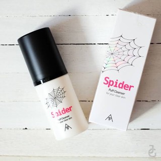 Spider puff cleanser (ล้างสต็อก!!)คลีนซิ่งไยแมงมุมดูดเครื่องสำอางจากเกาหลี