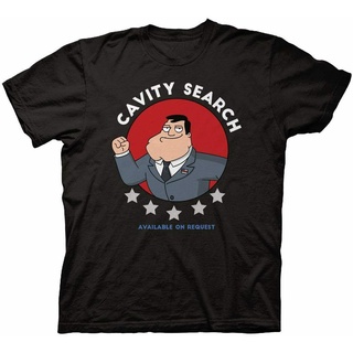 เสื้อยืดแขนสั้น พิมพ์ลาย American Dad Show สําหรับผู้ชาย