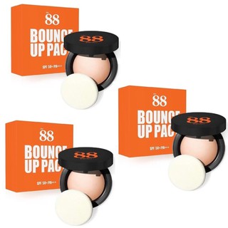 Bounce up pact ver.88 pack SPF50+/PA+++ แป้งดินน้ำมัน ver88 (3กล่อง)