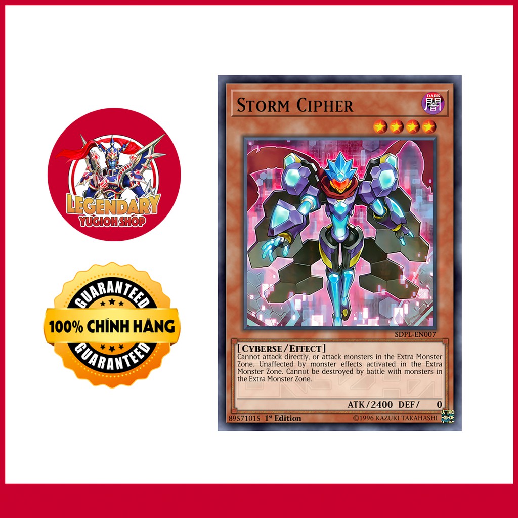 [การ์ด Yugioh ดั้งเดิม] Storm Cipher