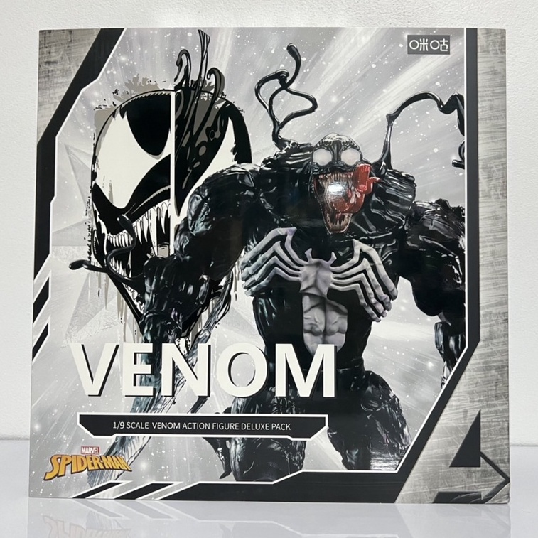 M.W. culture One:9 1/9 Scale Marvel Spiderman: Venom Action Figure ลิขสิทธิ์แท้