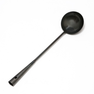 ☃■Chinese Chef Frying Pan Spoon Shovel Hand Shovel Iron Spoon Healthy Uncoated Spoon Set Pot Iron Pot