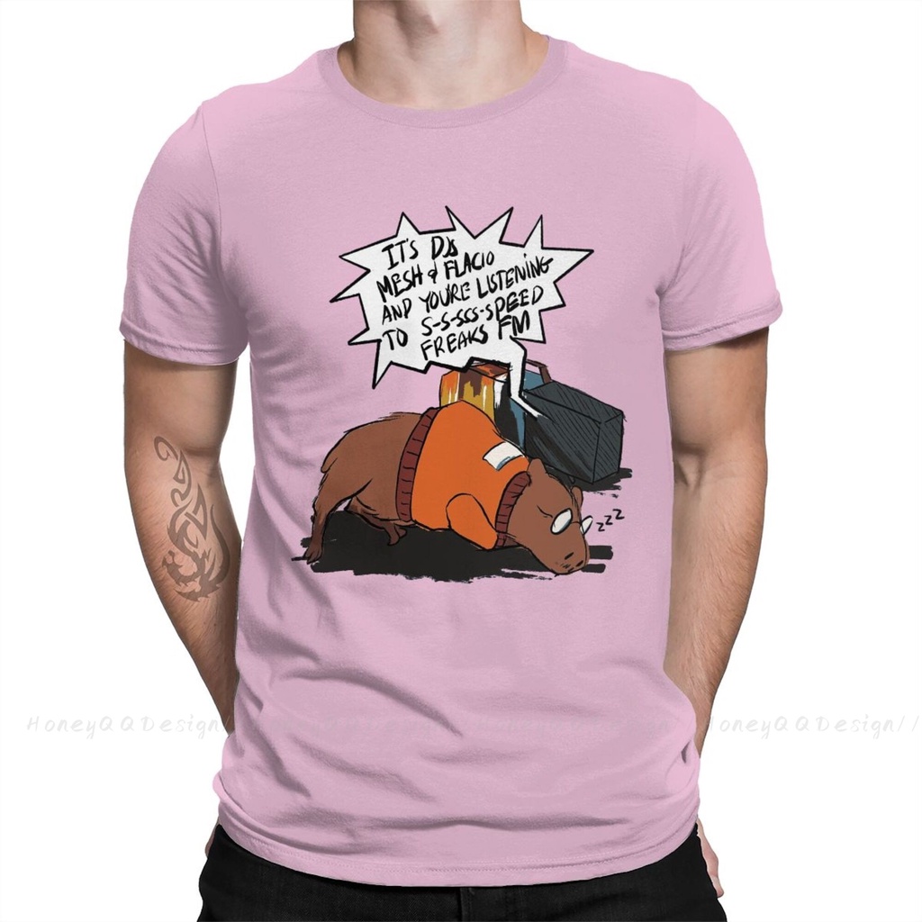 Kimpibara Rest แฟชั่นเสื้อออกแบบ Disco Elysium Revachol RPG ผ้าฝ้ายเสื้อผู้ชายเสื้อยืด Oversize สําห