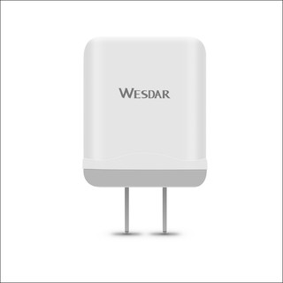 หัวชาร์จ 2Ports 5V/2.4A Wesdar-AC2 Dual USB Travel Charger