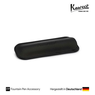 Kaweco ECO Leather Pouch for 2 Sport Pens (Black) - ซองปากกาหนังคาเวโก้ สำหรับรุ่นสปอร์ต 2 ด้าม สีดำ