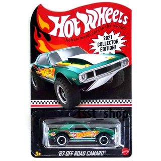 Hot wheels 1/64 67 Off road Camaro 2021 Collector Edition Green