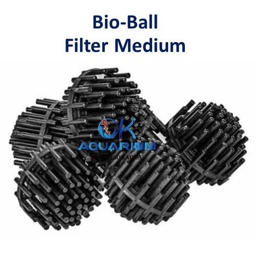bio ball ไบโอบอล วัสดุกรองบ่อปลา-ตู้ปลา ขายเป็นถุง ถุงละ 0.3 Kg ได้ประมาณ 90 ลูก #F12_01