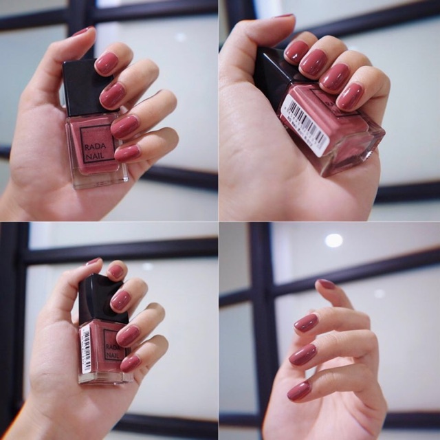 Rada Nail สีน้ำตาลแดง สวยกว่านี้ไม่มีอีกแล้ว เนื้อสีเงาดั่งเจล (ไม่ต้องอบ) แห้งไว กลิ่นไม่ฉุน เล็บไม่เหลือง – โปรปัง