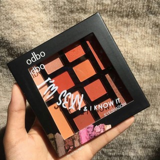 OD288 โอดีบีโอ ไอม์ เซ็กซี่ 💋 (NEW) 👑 👯‍♀️ แอนด์ ไอ โนว อิท อายแชโดว์ 👯‍♀️ odbo I’m Sexy &amp; I know it eyeshadow