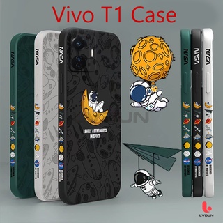 เคส Vivo T1 5G T1X Y21 Y21T Y33S Y33T Y72 5G Y52 5GY76 5G Soft Case Nasa Case SK3