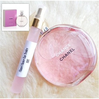 น้ำหอมแท้แบ่งขาย Chanel Chance Eau Tendre EDT แท้ 100%  แนวกลิ่น Floral -Fruity สไตล์คุณหนูแสนหวานความหอมสดใส