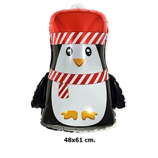 ลูกโป่งเพนกวิน วันคริสต์มาส Christmas Penquin Balloons