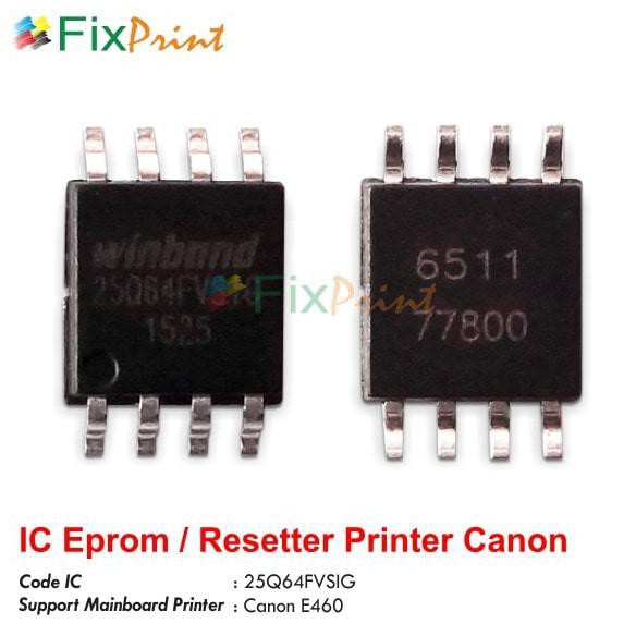 canon e460 reset