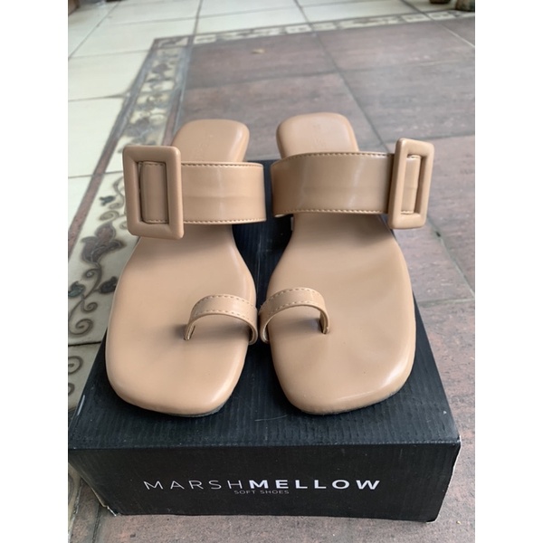 ❌❌ SOLD ❌❌ Marshmellow shoes มือสอง รุ่น Kate สี Taupe Size 40