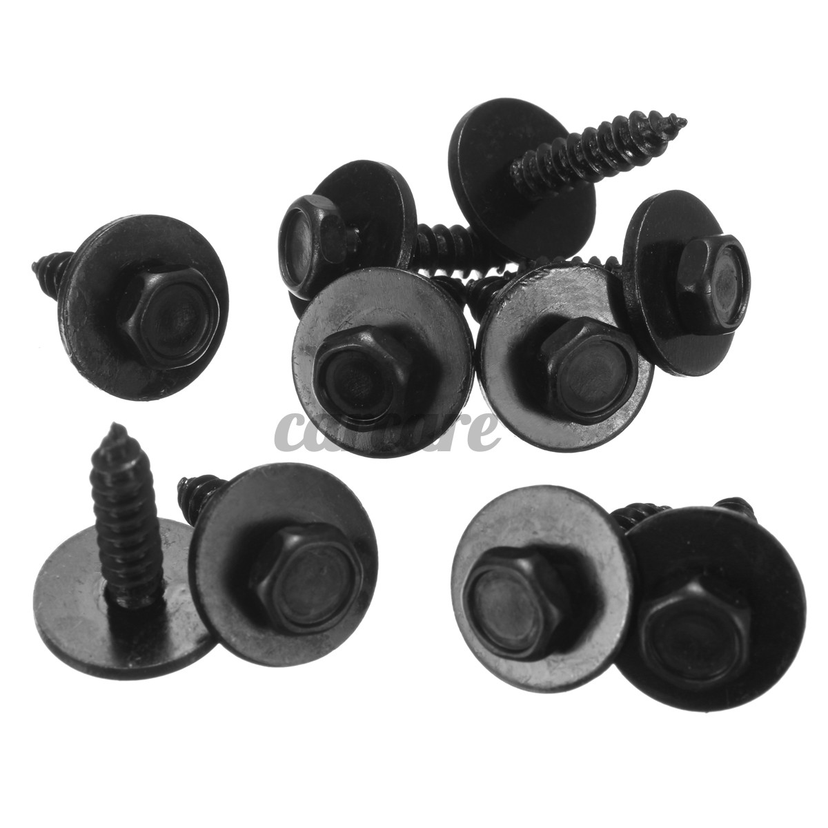 Eye Bolt Screws Hex Head Sheet Metal Drilling Screws With EPDM Sealing Washer | Galvanized Steel | Up To 80mm Hex Head Self-drilling Screws