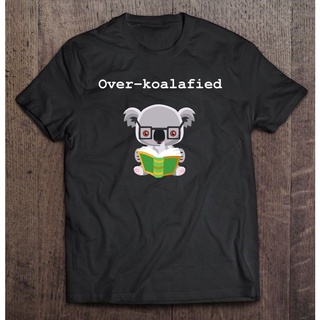 Over Koala Pun เสื้อเชิ้ตน่ารักสำหรับผู้ชาย,เสื้อยืดผู้ชายสำหรับใส่ไปยิมเสื้อหอมระเหยสำหรับฤดูร้อน