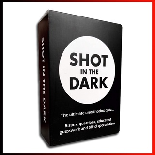 เกมการ์ดเกม Shot in The Dark - The Ultimate Unorthodox Quiz สําหรับครอบครัว งานปาร์ตี้