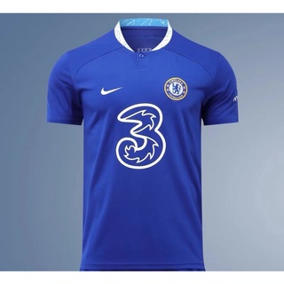 เสื้อฟุตบอล เชลซี ชุดเหย้า ยูฟ่า แชมเปี่ยนลีค เกรดแฟนบอล ปี 2022/23 Chelsea Home UCL Jersey 2022/23 ( AAA )