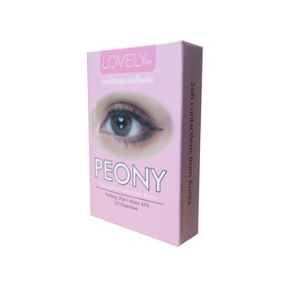 Peony blister lovelylens เลนส์สัมผัส เลิฟลี่พลัส