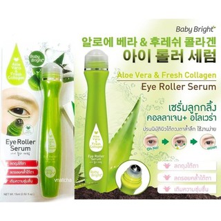 Baby Bright Aloe Vera &amp; Fresh Collagen Eye Roller Serum 15g