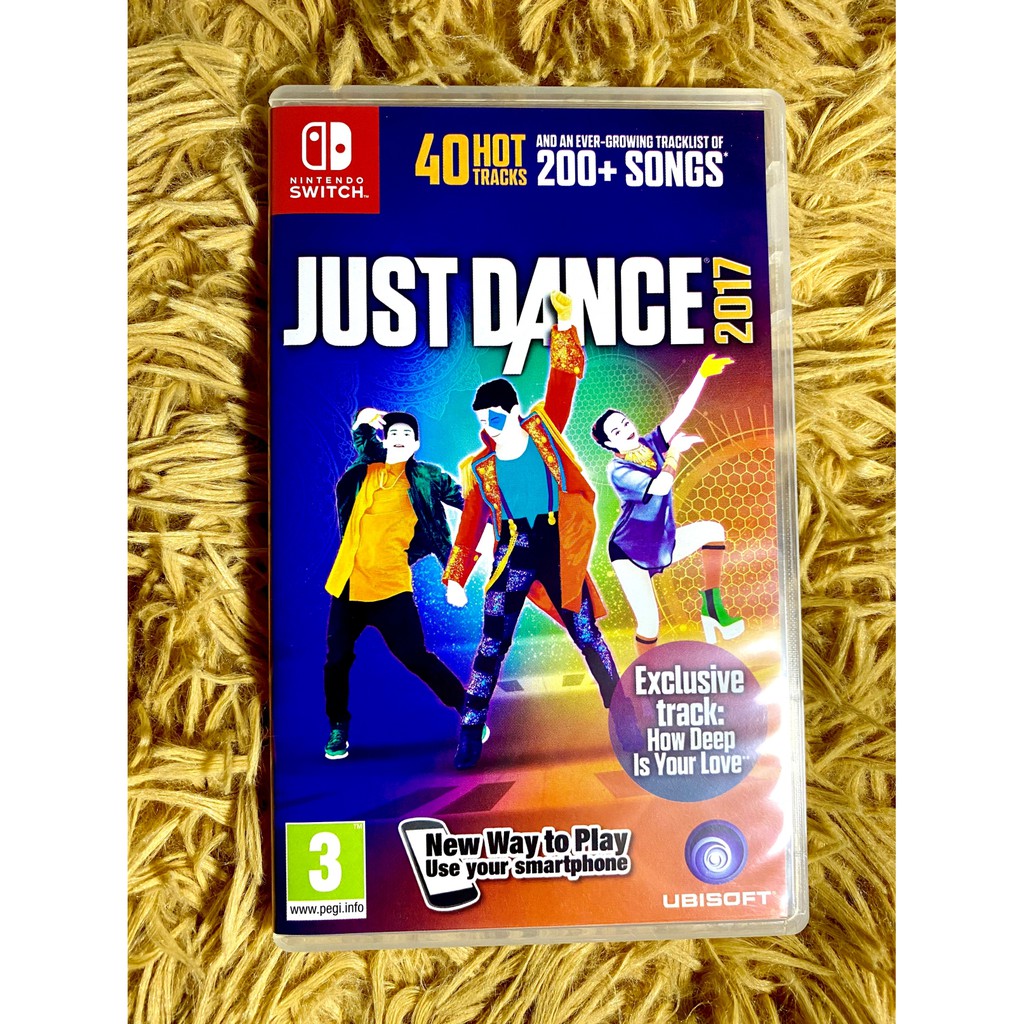(มือ2) Nintendo Switch : Just Dance 2017 แผ่นเกม มือสอง สภาพดี