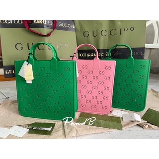 [ของแท้💯] New GUCCI Children’s GG tote bag