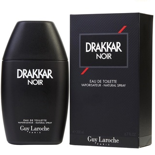 Guy Laroche drakkar noir edt 200 ml. กล่องซีล .