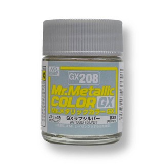 GX208 Mr.Metallic Color Rough Silver 18ml สีเมทัลลิก