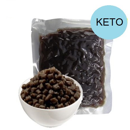 KETO บุกไข่มุกเฉาก๊วย40g ถุงเล็ก