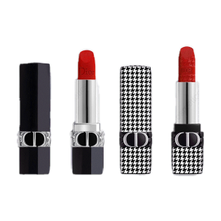 【100%ของแท้】Dior Rouge Dior limited edition couture colourlipstick floral lip care Lipstick ลิปสติก #720 1.5g