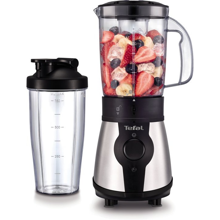 TEFAL BLEND&GO BLENDER เครื่องปั่นน้ำผลไม้สำหรับพกพา (300 วัตต์,1.3