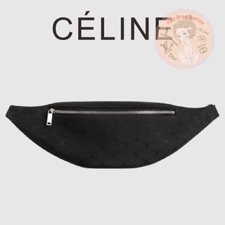 Shopee ลดราคา 🔥 ของแท้ 100% 🎁Celine Brand New BELT TRIOMPHE Jacquard Wagyu Leather Messenger Bag