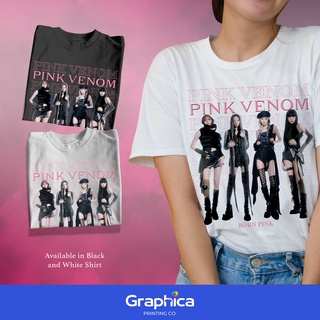 Blackpink Venom Kpop Graphic T-Shirt | BORN PINK [Unisex: XS to XXL]เสื้อยืด