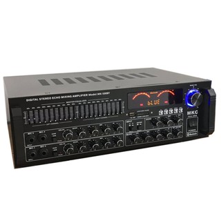 เครื่องขยายเสียง MKC MK-500BT power amplifier แอมป์ขยายเสียง รองรับบลูทูธ USB/SD Card จัดส่งฟรี เก็บเงินปลายทางได้