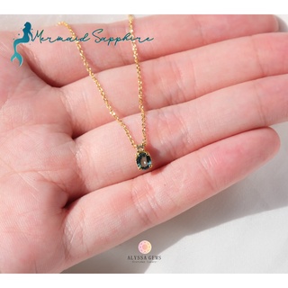 [18K][ผ่อน0%]จี้ Mermaid Sapphire (ไม่รวมสร้อย - สั่งแยกได้ค่ะ)