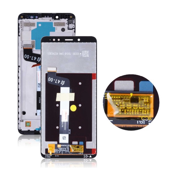 หน้าจอสัมผัสหน้าจอ LCD สำหรับ Xiaomi Redmi Note 5 Pro Prime LCD ...