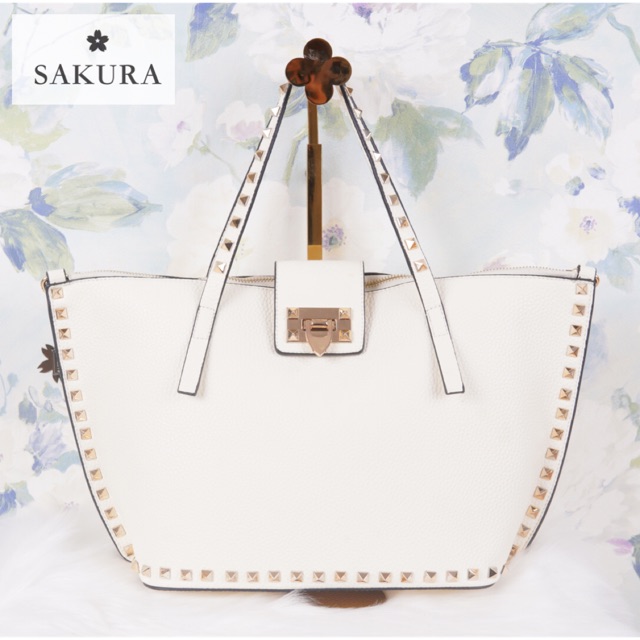 Sakura Valentino Bag (9865#White)