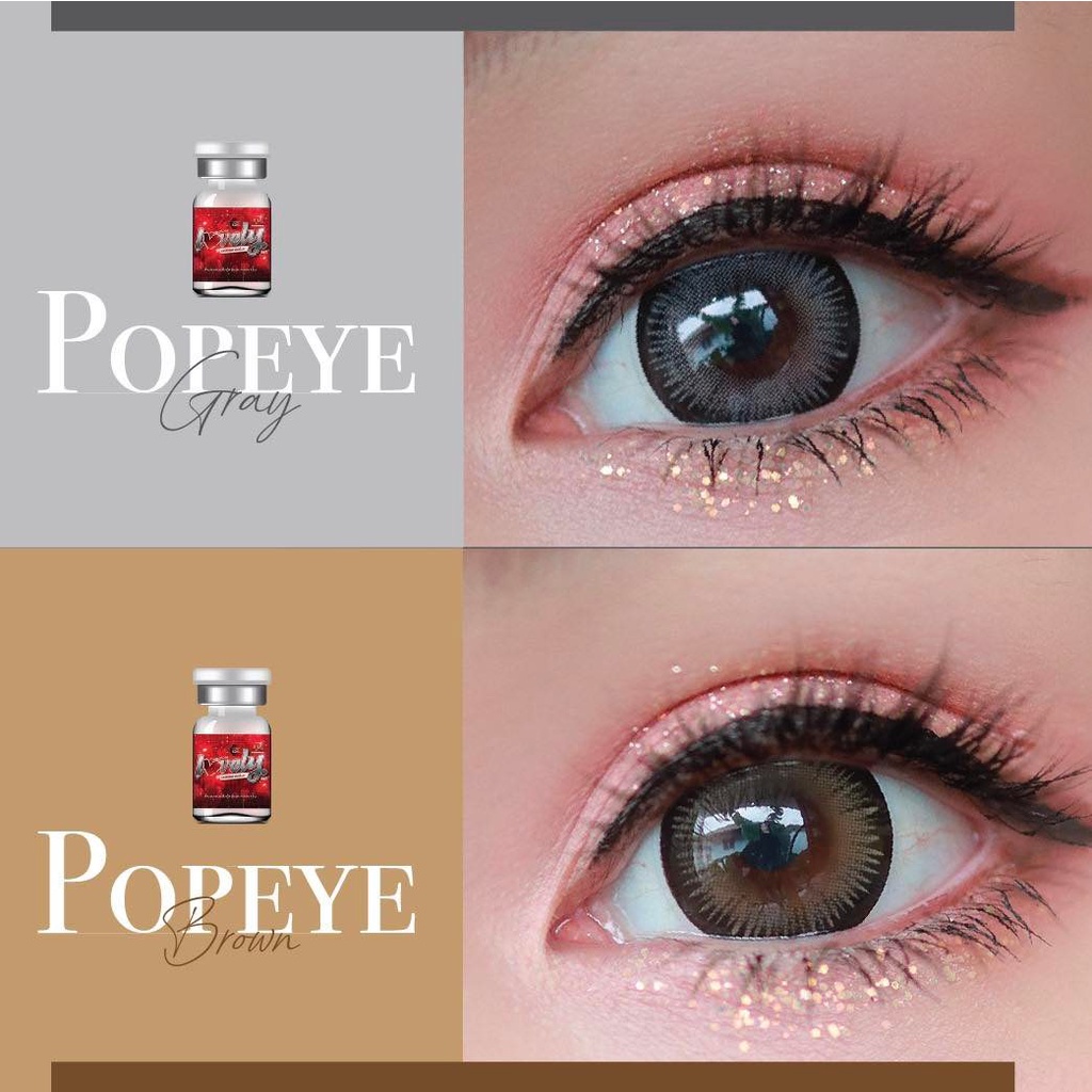 🔥 คอนแทคเลนส์ ✨ขนาดบิ๊กอาย✨ Popeye (Lovelylens)
