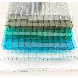 แผ่นโพลีคาร์บอเนต Polycarbonate ขนาด 60x120 ซม.