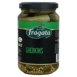 ฟรากาตา แตงกวาดอง 345 กรัม - Fragata Whole Gherkins in Brine 345g