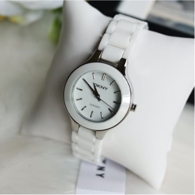 นาฬิกา DKNY NY4886 Ceramic White Watch