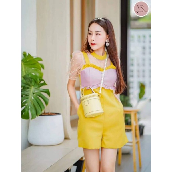 จั้มสั้น ป้าย Vr signature