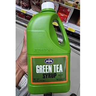 ชาเขียวไซรัป จูนิเปอร์ ขนาด 2.5 กก. Green Tea Syrup Juniper 2.5 Kg.