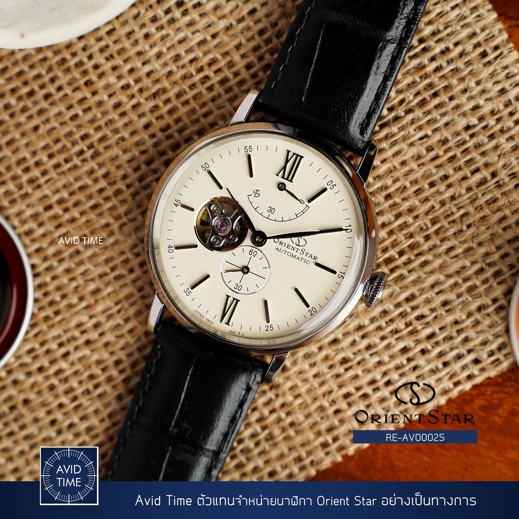 [แถมเคสกันกระแทก] นาฬิกา Orient Star Classic Collection 40mm Automatic (RE-AV0002S) Avid Time โอเรียนท์ สตาร์ ของแท้