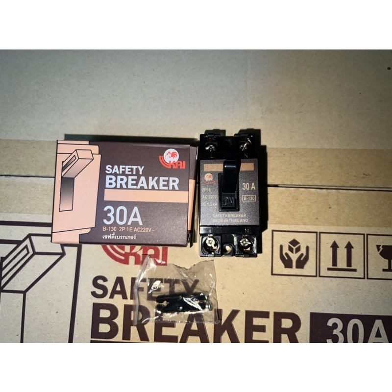 เบรกเกอร์ตราไก่ขนาด30A
