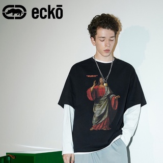 Ecko rhino เสื้อยืดลําลอง พิมพ์ลาย แฟชั่นฤดูร้อนS-5XL